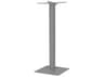 Decoscape Verona Quick Ship Aluminum Kessler Silver Small Square Bar Pole
