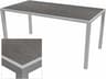 Decoscape Sedona Quick Ship Aluminum Rectangular Dining Table Base
