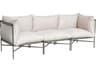 Seasonal Living Hebrides Wheat Aluminum Cushion Sofa