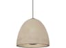 Seed Design Castle Concrete Gray Dome Pendant
