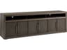 Sligh Studio Designs 95" Oak Wood Rich Graphite Media Console