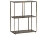 Sunpan Mixt Antique Brass Bookcase
