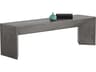 Sunpan Outdoor Nomad Bench in Grey