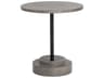 Sunpan Outdoor Solterra Marlowe Concrete Grey Round Bistro Table