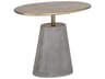 Sunpan Outdoor Kadin Side Table in Grey