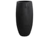Sunpan Outdoor Coleus Concrete Black Tall Round Planter