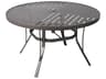 Suncoast Slat Aluminum Round Outdoor Patio Dining Table