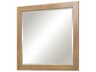 Sunny Wood Daley Natural Wall Mirror Square
