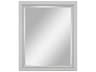 Sunny Wood Riley Fresh White Wall Mirror Vertical