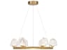 Savoy House Castello 6-Light Warm Brass Chandelier
