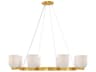 Savoy House Isla Blanca 8-Light Warm Brass Chandelier