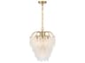 Savoy House Boa 5-Light Warm Brass Tiered Chandelier