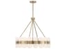 Savoy House Bancroft 6-Light Noble Brass Round Chandelier