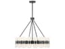 Savoy House Bancroft 6-Light Matte Black Round Chandelier