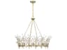 Savoy House Orianna 8-Light Noble Brass Chandelier