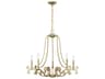 Savoy House Lombard 5-Light Noble Brass Candelabra Chandelier
