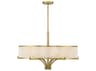 Savoy House Wynwood 6-Light Warm Brass Chandelier