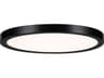 Savoy House 1-Light Black Round Flush Mount