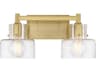 Savoy House Dover 2-Light Warm Brass Vanity Light