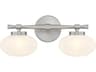 Savoy House Barrow 2-Light Satin Nickel Vanity Light