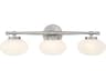 Savoy House Barrow 3-Light Satin Nickel Vanity Light