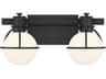 Savoy House Pierce 2-Light Matte Black Vanity Light