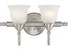 Savoy House Brunswick 2-Light Satin Nickel Vanity Light