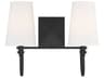 Savoy House Cameron 2-Light Matte Black Vanity Light