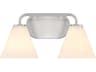 Savoy House Blair 2-Light Satin Nickel Vanity Light