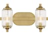 Savoy House Holton 2-Light Warm Brass Vanity Light