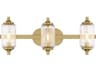 Savoy House Holton 3-Light Warm Brass Vanity Light