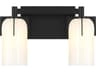 Savoy House Caldwell 2-Light Matte Black Vanity Light