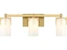 Savoy House Caldwell 3-Light Warm Brass Vanity Light
