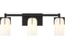 Savoy House Caldwell 3-Light Matte Black Vanity Light