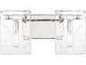 Savoy House Genry 2-Light Polished Nickel Vanity Light