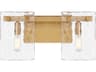 Savoy House Genry 2-Light Warm Brass Vanity Light