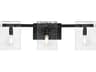 Savoy House Genry 3-Light Matte Black Vanity Light