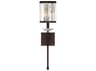 Savoy House Ashbourne 1-Light Mohican Bronze Crystal Wall Sconce