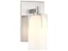 Savoy House Caldwell 1-Light Satin Nickel Vanity Light