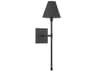 Savoy House Jefferson 1-Light Matte Black Wall Sconce