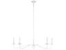 Savoy House Meridian 5-Light Bisque White Candelabra Chandelier