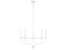 Savoy House Meridian 5-Light Bisque White Candelabra Chandelier