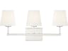 Savoy House Meridian 3-Light Polished Nickel Vanity Light