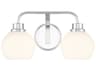 Savoy House Meridian 2-Light Chrome Vanity Light