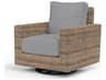 Sunset West Havana Wicker Swivel Lounge Outdoor Patio Rocker