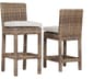 Sunset West Havana Wicker Outdoor Counter Stool