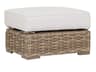 Sunset West Havana Wicker Patio Ottoman