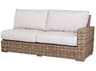 Sunset West Havana Wicker Right Arm Outdoor Lounge Chair