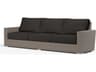Sunset West Montecito Driftwood Wicker Cushion Sofa