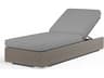 Sunset West Montecito Driftwood Wicker Cushion Chaise Lounge